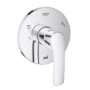 GROHE 19972002 5-Port Valve Trim Kit, StarLight® Polished Chrome