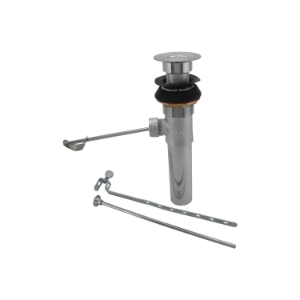 PlumbPak® 1688PCBAG 2-Piece Mechanical Sink Pop-Up Assembly, 1-1/4 in Nominal, Brass Drain