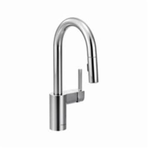 Moen® 5965 Pull-Down Bar Faucet, Align™, Polished Chrome, 1 Handle, 1.5 gpm