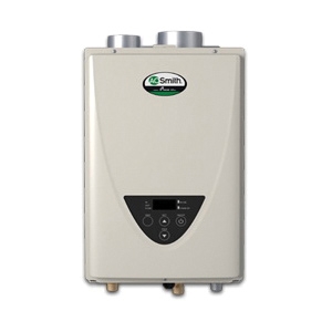 AO Smith® ProLine® XE 100227692 ATI-110U Tankless Water Heater, Natural Gas Fuel, 140000 Btu/hr Heating, Indoor, Non-Condensing, 6.6 gpm, Direct/Power Vent, 3 or 4 in Vent, 0.81, Commercial/Residential
