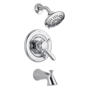 DELTA® T17438 Monitor® 17 Tub and Shower Trim, 1.75 gpm Shower, Chrome