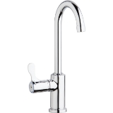 Elkay® CDKAD251765C Celebrity® Classroom Sink and Faucet Kit, Rectangle Shape, 17 in W x 6-1/2 in H, Top Mount, 304 Stainless Steel, Brushed Satin