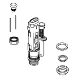 Kohler® 1095687-SC Flush Valve Assembly