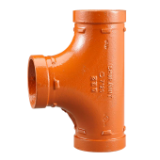 Apollo™ VSH SHURJOINT® SJT7120125P Model 7120 Tee, 1-1/4 in Nominal, Thread End Style, Ductile Iron, Painted