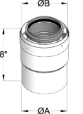 190485 46CI 110/150 - 4/6 PP Concentric Increaser