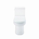 Gerber® G0021221 Toilet, Wicker Park™ ErgoHeight™, Elongated Bowl, 16-1/2 in H Rim, 12 in Rough-In, 1.28 gpf, White