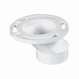 Water-Tite 86180 Offset Flush-Tite Closet Flange, 3 in, 4 in Pipe