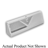 TRUaire™ 120SW 3-Way Stamped Face Supply Grille/Register, 266 cfm Flow Rate, Steel, Pristine White Powder Coated