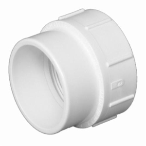 Charlotte PVC 00105 1000, 3 in nominal, Spigot x FNPT end style, SCH 40/STD, PVC