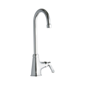 Elkay® LK535GN05L2 Universal Traditional Classroom Faucet, 2.2 gpm, Gooseneck Spout, Polished Chrome, 1 Handle