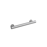 Sterling® 80001018-V Straight Thin Grab Bar, 18-1/4 in L, Matte Silver, Anodized Aluminum