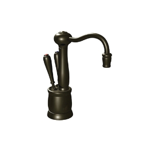 Insinkerator® Indulge™ 44391AA FHC2200 Instant Hot and Cool Water Dispenser Faucet, Swivel Spout, Oil Rubbed Bronze, 2 Handles, Residential