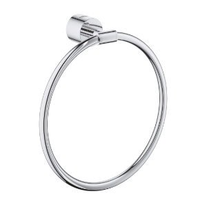 GROHE 40307003 40307_3 Atrio® New Closed Round Towel Ring, 8 in Dia Ring, Metal