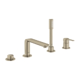 GROHE 19577EN1 Ohm Bathtub Faucet, Lineare™, 5.3 gpm Flow Rate, Brushed Nickel, 1 Handle, Function: Traditional