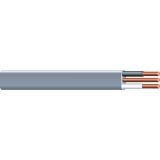 Southwire® 13055955 Type UF-B Underground Feeder and Branch Circuit Cable, Coil Packaging, 600 VAC, (2) 12 AWG Solid Copper Conductor, 250 ft L, Gray