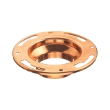 EPC 10046470 351 Solder DWV Closet Flange, 3.128 to 3.133 in ID x 3.121 to 3.127 in OD, 3 in Pipe, Wrot Copper