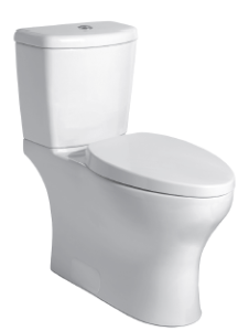 NIAGARA PHANTOM™ N7747EB Toilet Bowl, White, Elongated Shape, 12 in Rough-In, 17 in H Rim, 2 in Trapway