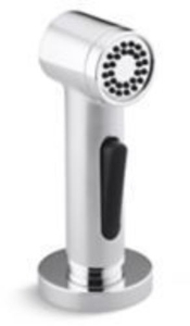 KALLISTA® P25210-00-CP One™ Kitchen Side Spray, Polished Chrome