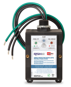 RSH™ Series 96416 Surge Protective Device, Electrical Ratings: 120/240 VAC, 200 kA Short Circuit, 1 Phase