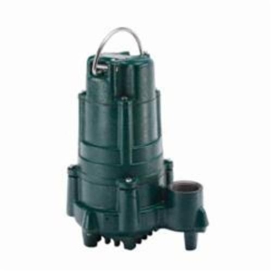 Zoeller® 140-0002 Flow-Mate 140 Single Seal Submersible Pump, 86 gpm Flow Rate, 1-1/2 in NPT Outlet, 1 ph, 1 hp, Cast Iron