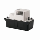 LittleGIANT® 554405 VCMA-15ULS Automatic Condensate Removal Pump, 65 gph Flow Rate, 15 ft Shutoff Head, 60 W Power Rating