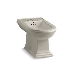 Kohler® 4886-G9 Bidet Toilet, Memoirs®, Elongated Bowl, 15 in H Rim, 15 in Rough-In, Sandbar