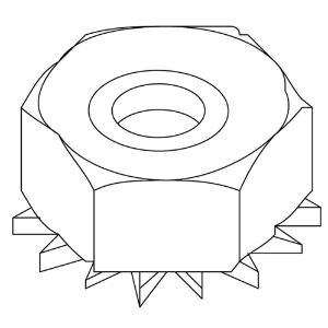 Kohler® 90154 Locknut