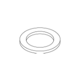 Kohler® 1068203 Gasket, For Use With Clearflo™ Model K-7272-CP Slotted Overflow Bath Drain