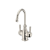 Insinkerator® 45390C-ISE Traditional 2010 Showroom Instant Hot and Cold Water Faucet, 360 deg Swivel Spout, Polished Nickel