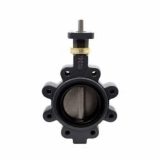 Apollo™ LD14508BE12 LD145 Resilient Seated Lug Style Butterfly Valve, 8 in Nominal, Flanged End Style, 125/150 lb, Ductile Iron Body, EPDM Softgoods