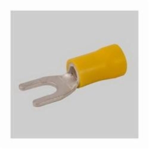 Diversitech Devco® 6255 Insulated Solderless Spade Terminal, 12 to 10 AWG Conductor, Copper Alloy