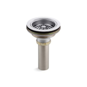 Kohler® 8801-CP Duostrainer® Sink Drain and Strainer With Tailpiece, Polished Chrome