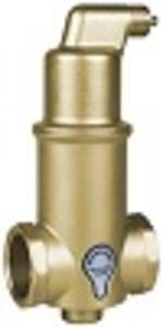SPIROTHERM® Spirovent® Microbubble™ VJR100TM Junior VJR Air Eliminator, 1 in Nominal, FNPT Connection, 150 psig Working, 270 deg F, Brass