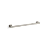 Kohler® 26634-BN Honesty® Towel Bar, 24 in L Bar, 2-1/8 in OAH x 2-15/16 in OAD, Stainless Steel/Zinc, Vibrant® Brushed Nickel