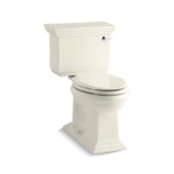 Kohler® 3817-RA-96 2-Piece Toilet, Memoirs® Comfort Height®, Elongated Bowl, 16-1/2 in H Rim, 12 in Rough-In, 1.28 gpf, Biscuit