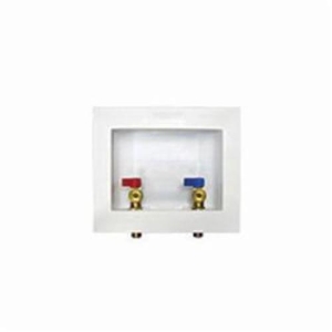 Water-Tite 82066 Econo Center Drain Washing Machine Outlet Box With Valve