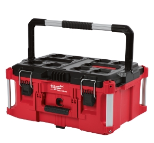 Milwaukee® PACKOUT™ 48-22-8425 Large Waterproof Tool Box, 11.3 in H x 16.1 in W x 22.1 in D