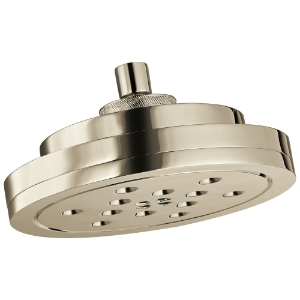 Brizo® 87435-PN Litze® Multi-Function Raincan Shower Head, 2 gpm, 4 Sprays, Polished Nickel