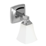 Moen® YB5161CH Reversible 1-Globe Bath Light, Voss™, 110 VAC, Chrome