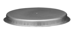 Hart & Cooley® by Duravent 016313 Tee Cap, Aluminum, Fits Duct Size: 6 in, 6-1/2 in W x 1/2 in H Cap