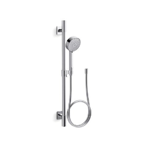 Kohler® 99242-G-CP Awaken® G110 30 in Deluxe Three-Function Handshower Kit, 1.75 gpm, Polished Chrome