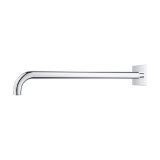 GROHE 26632000 26632_0 Rainshower™ Shower Arm with Square Flange, 14-3/4 in L, 1/2 in MNPT, Polished Chrome