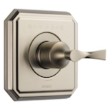 Brizo® T66T030-BN Valve Trim, 12 gpm Shower, Brushed Nickel