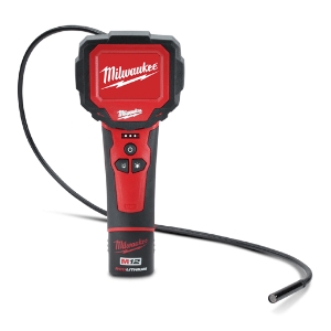 Milwaukee® 2313-21 Digital Rotating Cordless Inspection Camera Kit, 9 mm, 320 x 240 pixel Resolution, 12 VDC, Li-Ion Battery