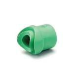 Aquatherm Green pipe® 0115162 Fusion Outlet, 3/4 in Nominal, Socket Welded End Style, Fusiolen® PP-R