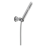 DELTA® 55085 Premium Wall Mount Hand Shower, Compel®, 1 Shower Head, 2 gpm, 60 to 82 in L Hose, 1/2-14 Male NPSM Connection, Chrome