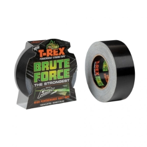 Shurtape® 242703 T-Rex® Brute Force® Premium Cloth Tape with Extreme Tensile Cloth Black 1.88in x 25yd