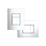 GROHE 38732000 Skate Cosmopolitan Wall Plate, ABS, Polished Chrome