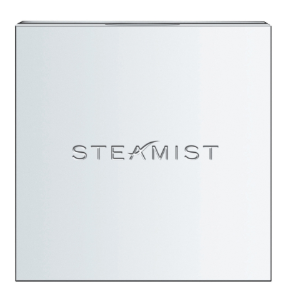 Steamist® 3199M-BN Modern Steamhead With 550M Modern Control, 3 in W x 3 in H, 3/4 in NPT, Brass