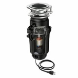 Moen® GXP33C GX PRO Garbage Disposal, 1-1/2 in Drain, 1/3 hp, 115 VAC, 1900 rpm Grinding